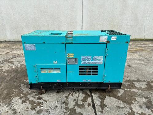 Veiling: Generator Denyo DCA-25ESI Diesel 25kVA, Zakelijke goederen, Machines en Bouw | Aggregaten, Ophalen