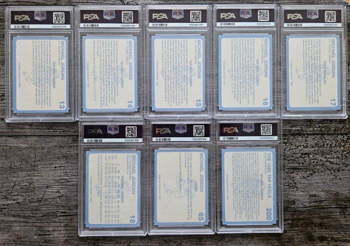 1989 Coca-Cola Collegiate Collection Michael Jordan Graded, Verzamelen, Stickers