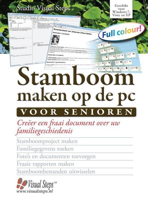 Stamboom maken op de pc voor senioren 9789059053472, Boeken, Informatica en Computer, Gelezen, Verzenden