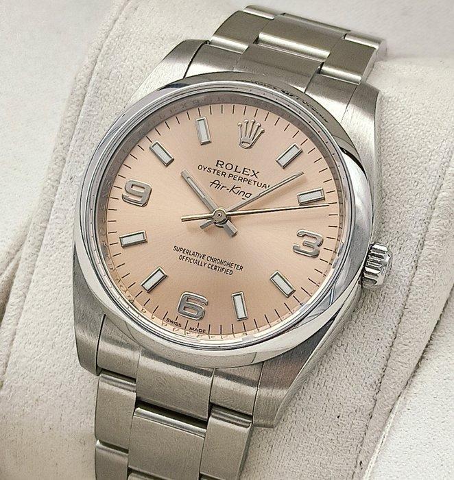 Rolex - Oyster Perpetual Air King - 114200 - Unisex -, Handtassen en Accessoires, Horloges | Heren