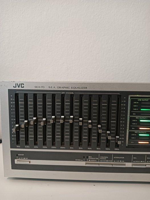 JVC - SEA 70 Stereo grafische equalizer, TV, Hi-fi & Vidéo, Radios