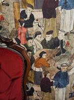 TESSUTO Origineel Exclusief Oolong Thee -300x280cm -, Antiek en Kunst, Antiek | Tapijten, Tafelkleden en Textiel
