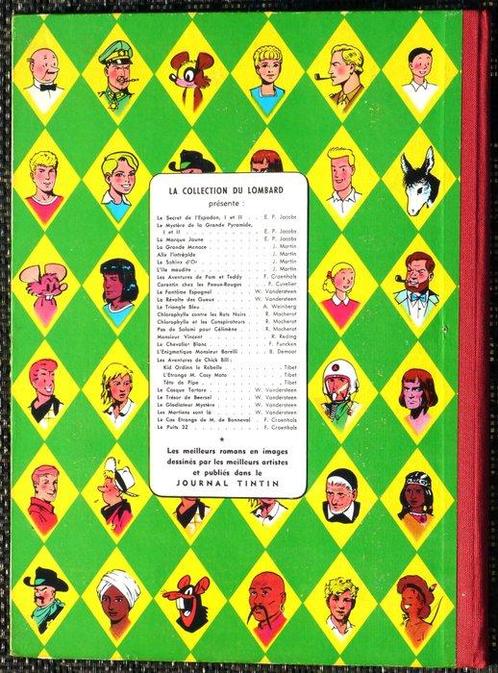 Dan Cooper T1 - Le Triangle bleu - 4ème plat Damiers verts -, Boeken, Stripverhalen