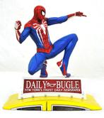 Marvel Gallery PVC Diorama PS4 Spider-Man on Taxi 23 cm, Collections, Ophalen of Verzenden