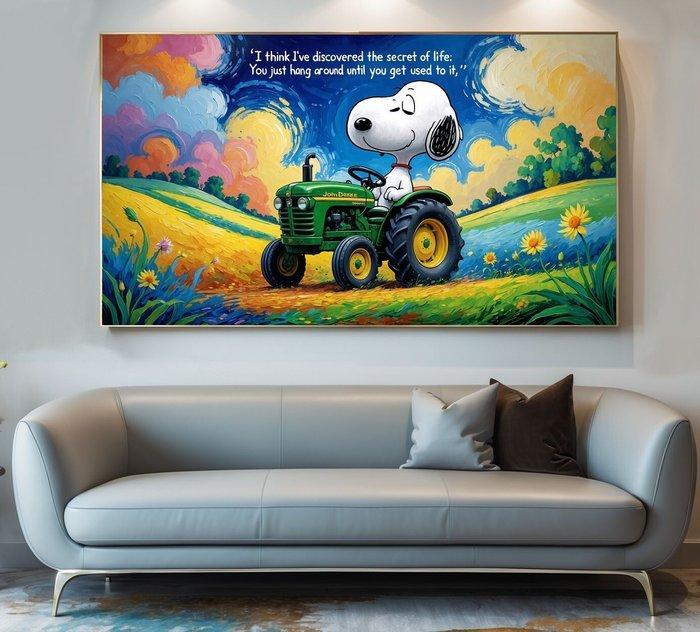 Kosmo - Snoopy e il Segreto dellErba Alta - AI - XXL, Antiek en Kunst, Kunst | Designobjecten