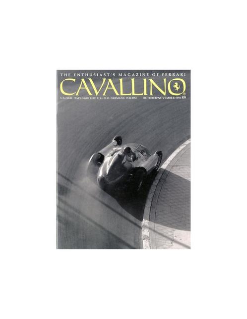 1995 FERRARI CAVALLINO MAGAZINE USA 89, Boeken, Auto's | Folders en Tijdschriften, Ophalen of Verzenden
