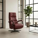 Leren elektrisch relaxfauteuil Core - Massif Rubino, Bohemian, Industrieel, Modern, Scandinavisch, Nieuw, Ophalen of Verzenden