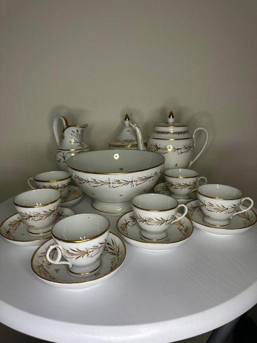 French Empire Old Paris - Service à café (16) - Porcelaine, Antiek en Kunst, Antiek | Glaswerk en Kristal