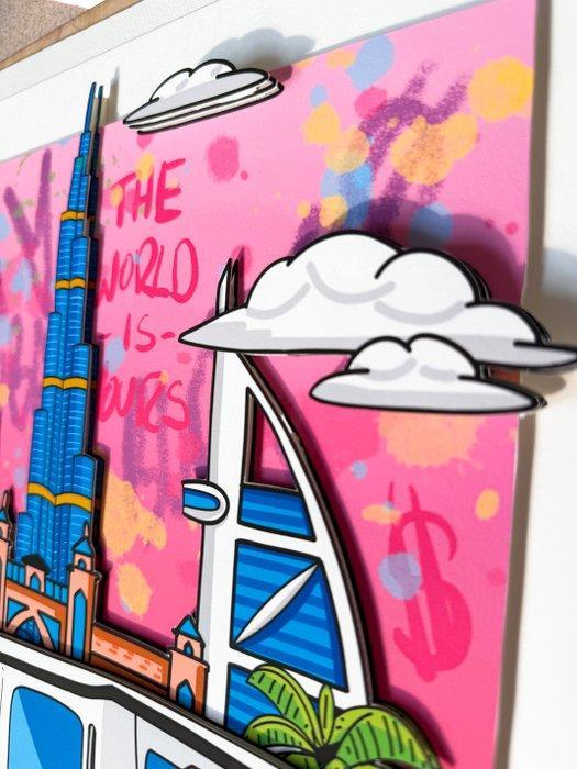 Louis Michel Krüger - Come to Dubai (3D-Artwork), Antiek en Kunst, Kunst | Schilderijen | Modern