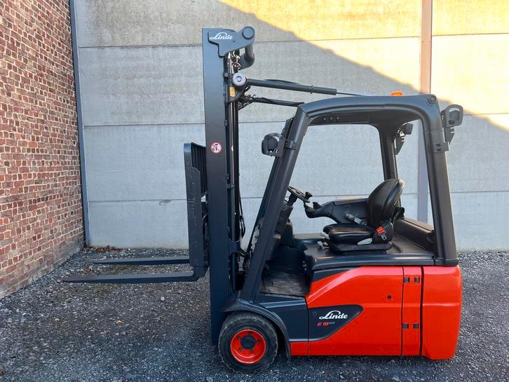 Linde E18-02 EVO heftruck triplex 5m47, Zakelijke goederen, Machines en Bouw | Heftrucks en Intern transport, Heftruck, Elektrisch
