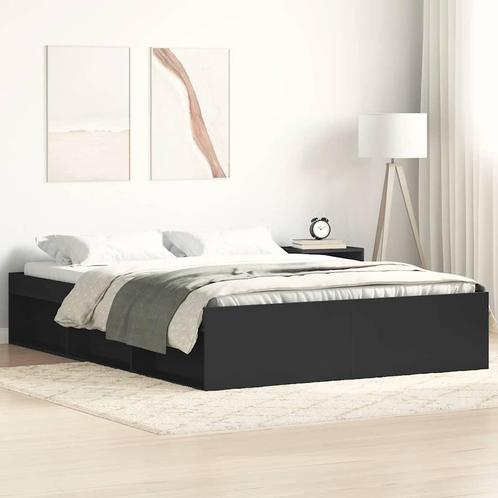 vidaXL Bedframe zwart 120x190 cm, Huis en Inrichting, Slaapkamer | Bedden, Nieuw, Verzenden