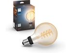 Veiling - Philips Hue filament globelamp G93 - warm tot koel, Huis en Inrichting, Lampen | Losse lampen, Nieuw