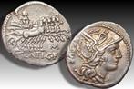 République romaine. L. Sentius C.f.. Denarius Rome mint 101