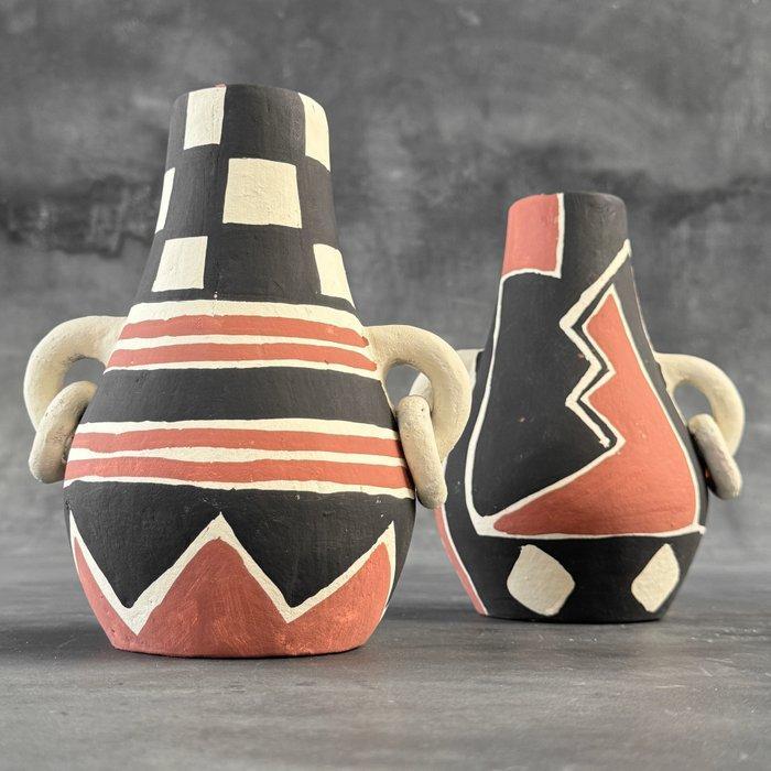 Decoratief ornament (2) - NO RESERVE PRICE -Wonderful Pair, Antiek en Kunst, Kunst | Designobjecten