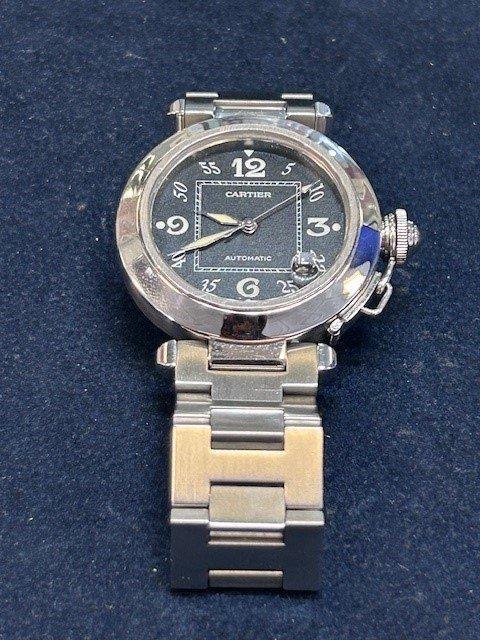 Cartier - Pasha - 2324 - Unisex - 1990-1999, Handtassen en Accessoires, Horloges | Heren