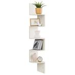 Hoekplank / wandplank - met 5 niveaus - hoogte 126 cm -, Verzenden, Nieuw