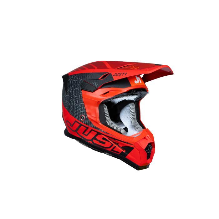 Just1 J-22 F Dynamo Helmet – Black/Red, Motoren, Onderdelen | Overige, Verzenden