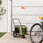 vidaXL Groene Hondwagen Polyester, Staal 124 x 53 x 53 cm, Dieren en Toebehoren, Verzenden, Nieuw