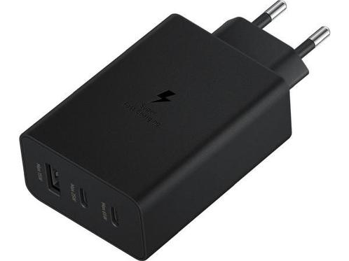 Veiling - Samsung - Travel Adapter Trio - 65W - Zwart, Telecommunicatie, Mobiele telefoons | Samsung