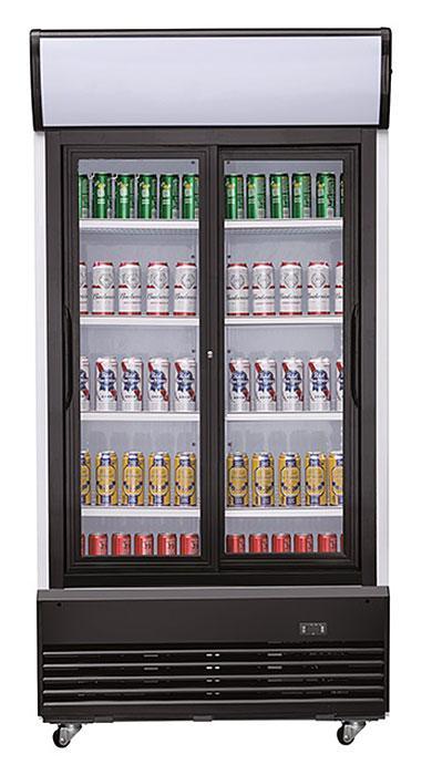 Koelkast Schuif Glasdeuren 800L, Zakelijke goederen, Horeca | Keukenapparatuur, Koelen en Vriezen, Verzenden