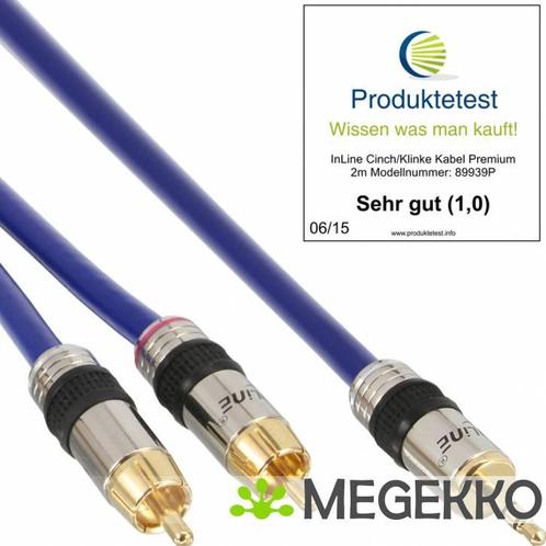 InLine 3m RCA/3.5mm Premium, Informatique & Logiciels, Ordinateurs & Logiciels Autre, Envoi