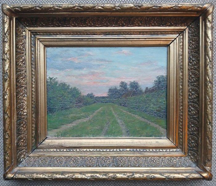 Alphonse Van Beurden (1878-1961) - Avondschemering, Antiek en Kunst, Kunst | Schilderijen | Klassiek