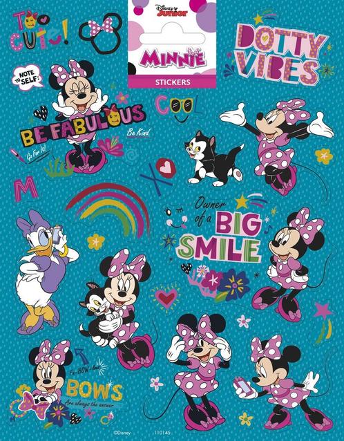 Minnie Mouse Stickers Groot, Hobby en Vrije tijd, Feestartikelen, Nieuw, Verzenden