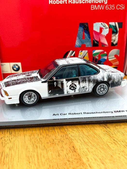 Minichamps 1:18 - Modelauto - Super Rare BMW 635 CSi Art Car, Hobby en Vrije tijd, Modelauto's | 1:5 tot 1:12