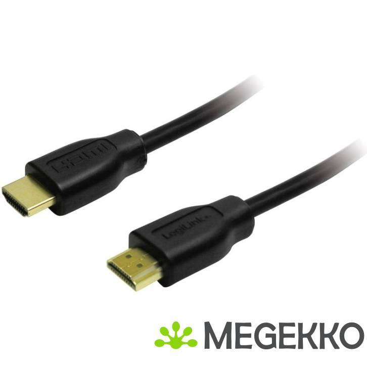 LogiLink HDMI, 10m HDMI kabel HDMI Type A (Standaard) Zwart, Computers en Software, Overige Computers en Software, Nieuw, Verzenden
