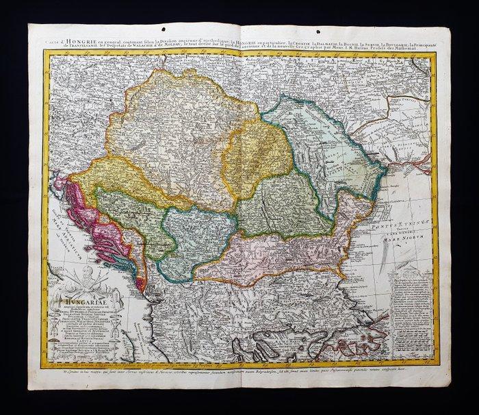 Europa - Oost-Europa / Hongarije / Boedapest / Kroatië /, Livres, Atlas & Cartes géographiques