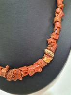 Collier en corail naturel - Chaîne - collier de corail, Antiquités & Art