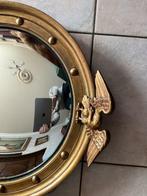 Wandspiegel- Convex Witch Mirror met Eagle Crest - Hout,