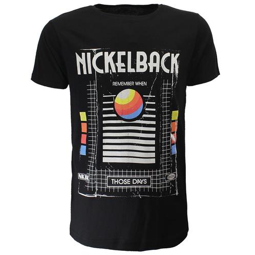 Nickelback Those Days VHS Tape T-Shirt - Officiële, Kleding | Heren, T-shirts