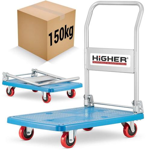 Zwaar belastbare transportwagen voor magazijnen - tot 150 kg, Doe-het-zelf en Bouw, Transportwagens, 100 liter of meer, Nieuw