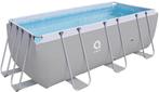 Avenli rechthoekig opzetzwembad 400x200x99 cm met filterp..., Tuin en Terras, Ophalen of Verzenden, Nieuw