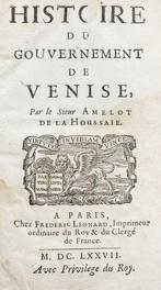 de la Houssaye - Gouvernement de Venise - 1677