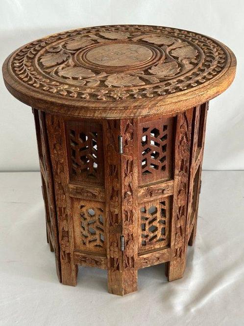 asiatico - Middentafel - Mahonie - Indisch bijzettafeltje, Antiek en Kunst, Kunst | Niet-Westerse kunst