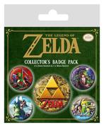 Legend of Zelda Pin-Back Buttons 5-Pack Classics, Nieuw, Ophalen of Verzenden
