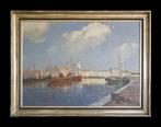 Paul Mathieu (1872-1932) - Bateaux au port, Antiek en Kunst