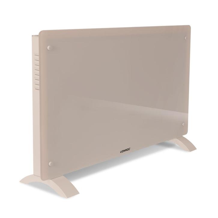 Luxe Elektrische kachel – Convector - Glazen paneel –, Doe-het-zelf en Bouw, Verwarming en Radiatoren, Nieuw, Verzenden