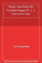 Maus: And Here My Troubles Began Pt. 2: A Survivors Tale By, Boeken, Gelezen, Art Spiegelman, Verzenden