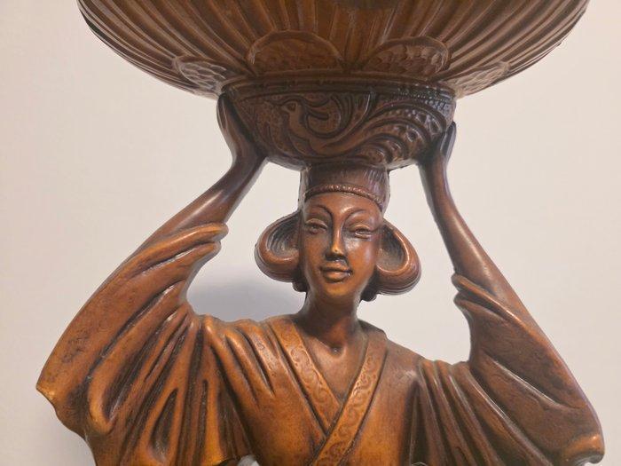 Asbak - Plastic - Plastic vintage asbak, Antiek en Kunst, Curiosa en Brocante