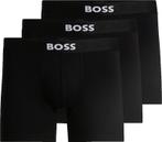 BOSS Boxershorts One 3-Pack Zwart 001 maat XXL Heren, Kleding | Heren, Ondergoed, Verzenden, Zwart, BOSS, Boxer
