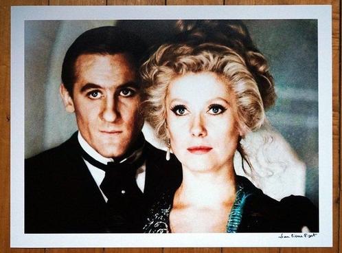 Jean Pierre Fizet - Rare - Gerard Depardieu et Catherine, Antiek en Kunst, Kunst | Schilderijen | Modern