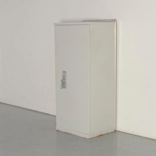 Officenow kluis, lichtgrijs, 159.50 x 70 cm, incl. 3 legb..., Huis en Inrichting, Kasten | Roldeurkasten en Archiefkasten, Gebruikt