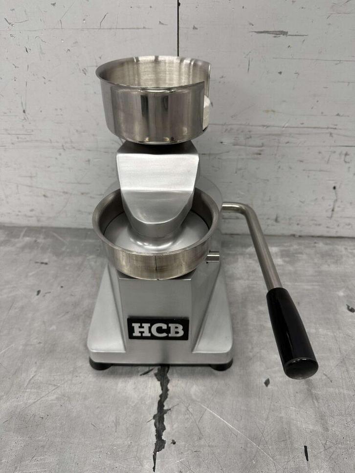 Presse à hamburger HCB en acier inoxydable 100 mm Boucherie, Zakelijke goederen, Horeca | Keukenapparatuur, Verzenden