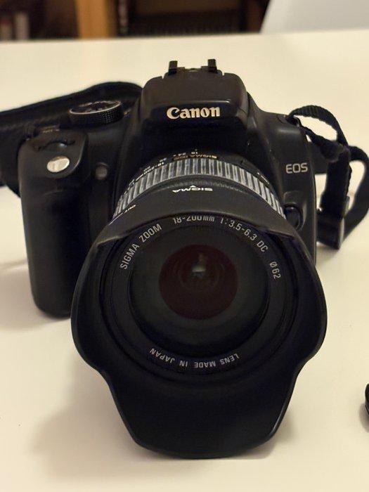 Canon EOS 350D + SIGMA 18-200mm 1:3.5-6.3 DC Appareil photo, Audio, Tv en Foto, Fotocamera's Digitaal