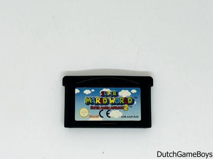 Gameboy Advance / GBA - Super Mario World - Super Mario Adva, Games en Spelcomputers, Games | Nintendo Game Boy, Gebruikt, Verzenden
