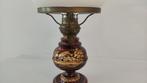Lampe - Métal, Porcelaine - olie, Antiek en Kunst