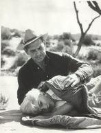 Ernst Haas - Marilyn Monroe and Clark Gable on the set of